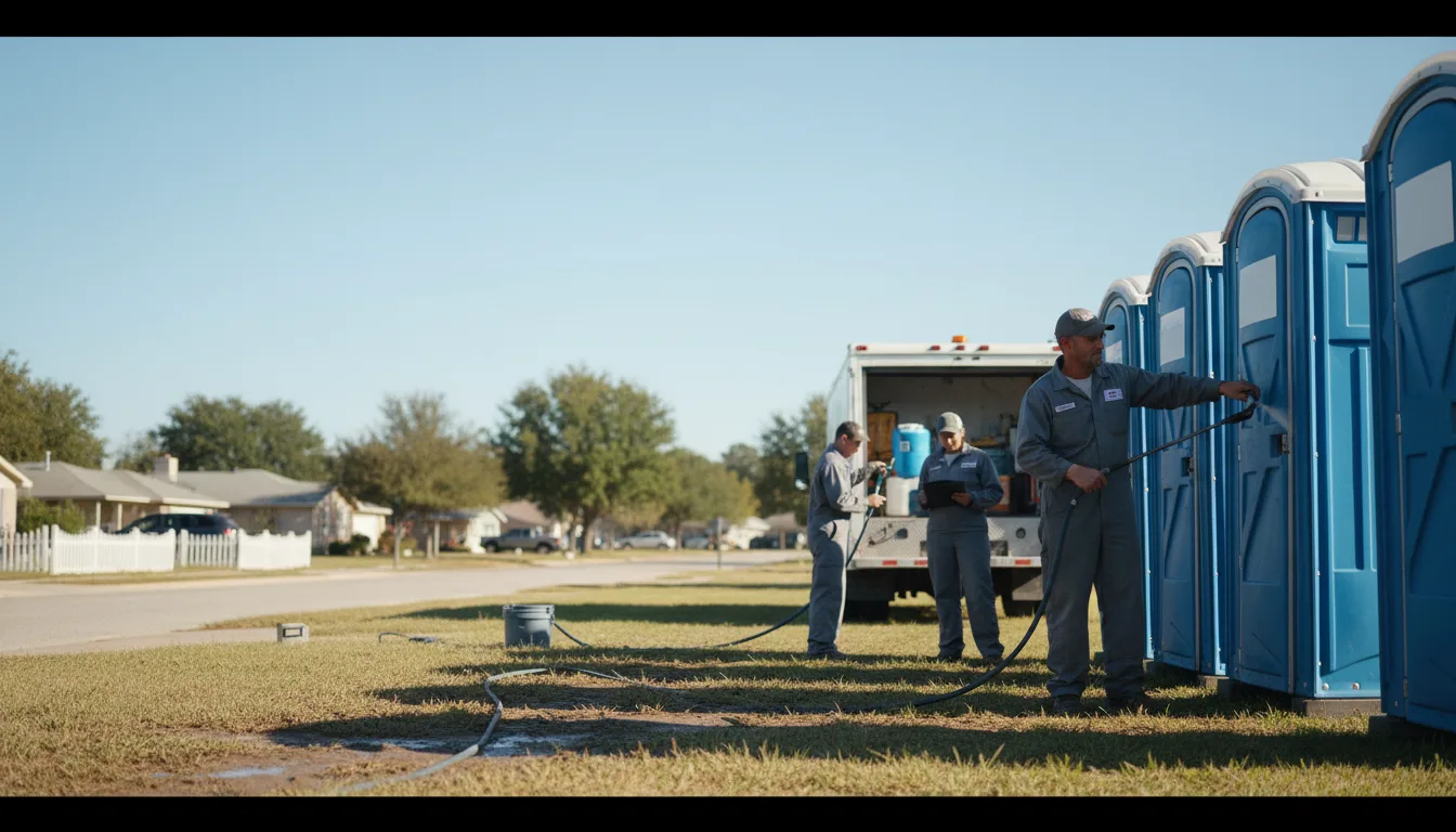Long-Term Portable Toilet Rental in Belmont, LA near me